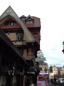 Restaurant, Etretat, Normandy
