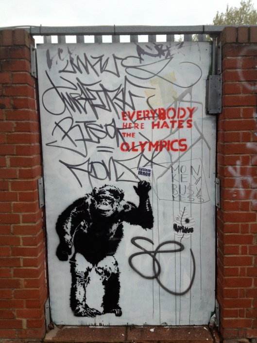 Olympics Graffiti, East London